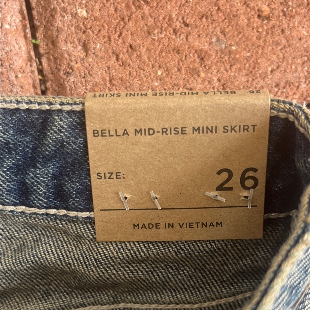 PacSun Blue Denim Mini Skirt - Picture 3 of 6